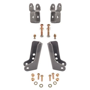Jeep Wrangler Shock Mounts - Front + Rear - Synergy Mfg - Lower Shock Relocation Kit - `18-`27